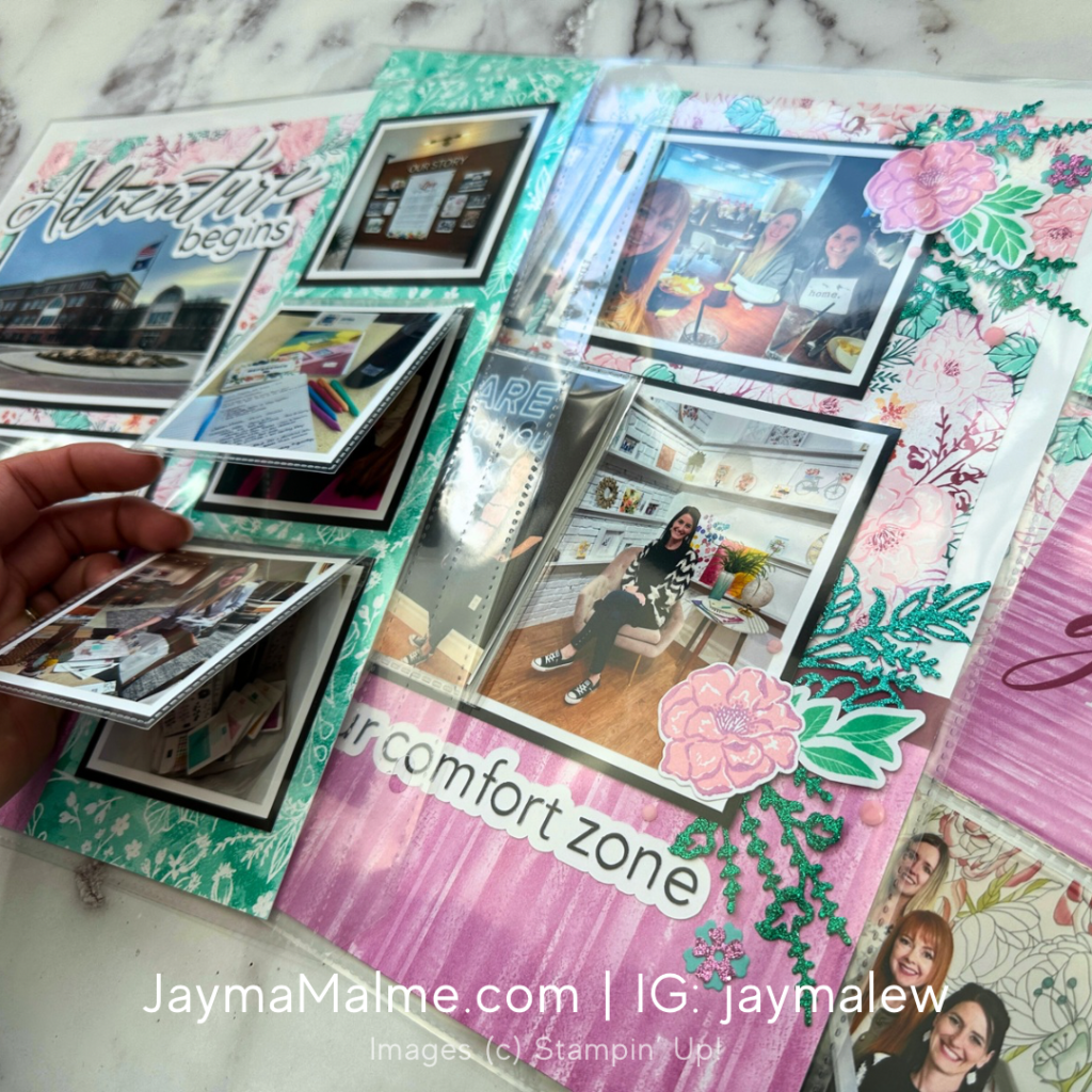 Lots of Photos on a 12x12 Scrapbook Layout