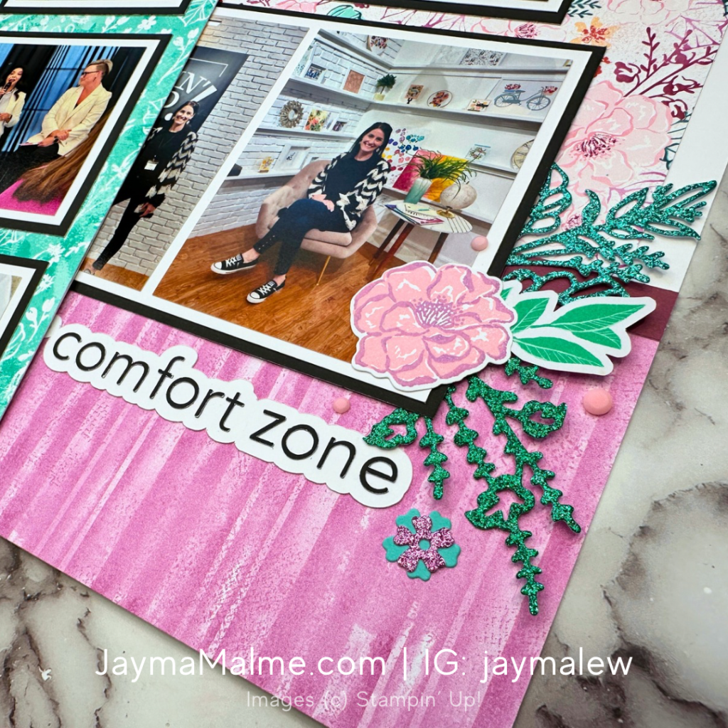 Lots of Photos on a 12x12 Scrapbook Layout