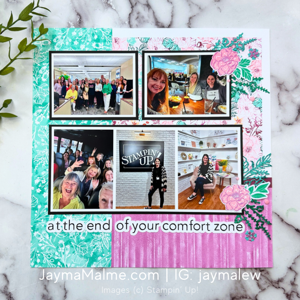 Lots of Photos on a 12x12 Scrapbook Layout